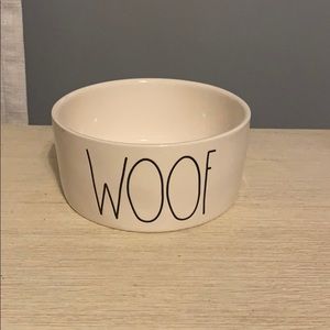 Rae Dunn “Woof” dog bowl